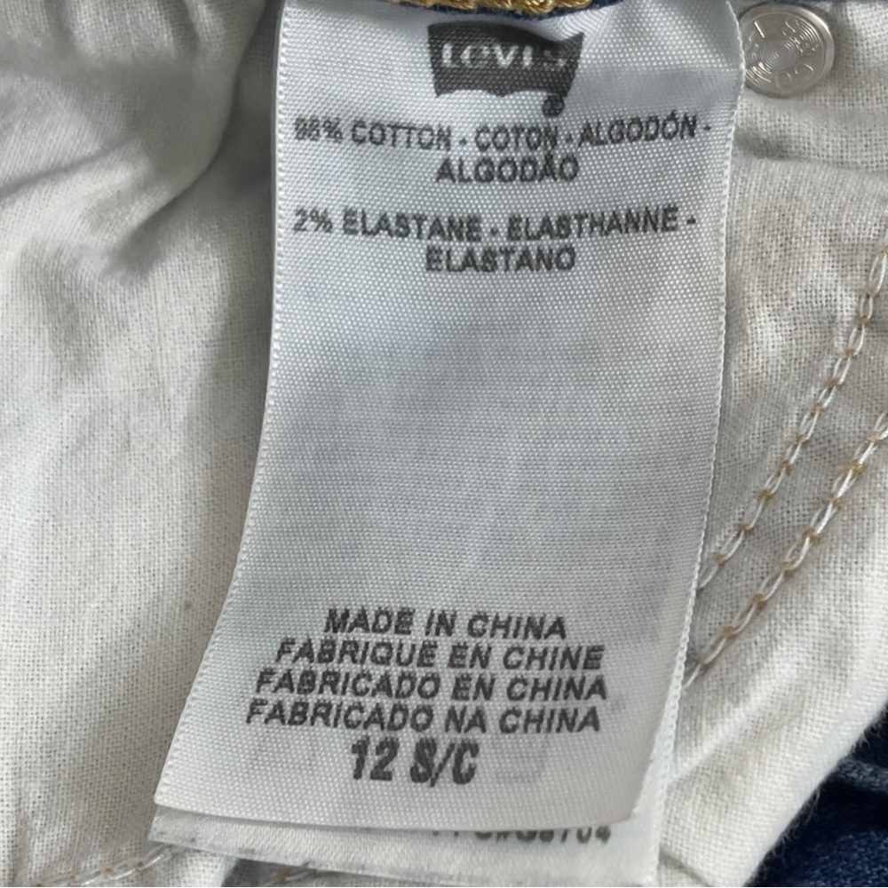 Levi’s 512 Perfectly Slimming Boot Cut Jeans 12 - Picture 7 of 8